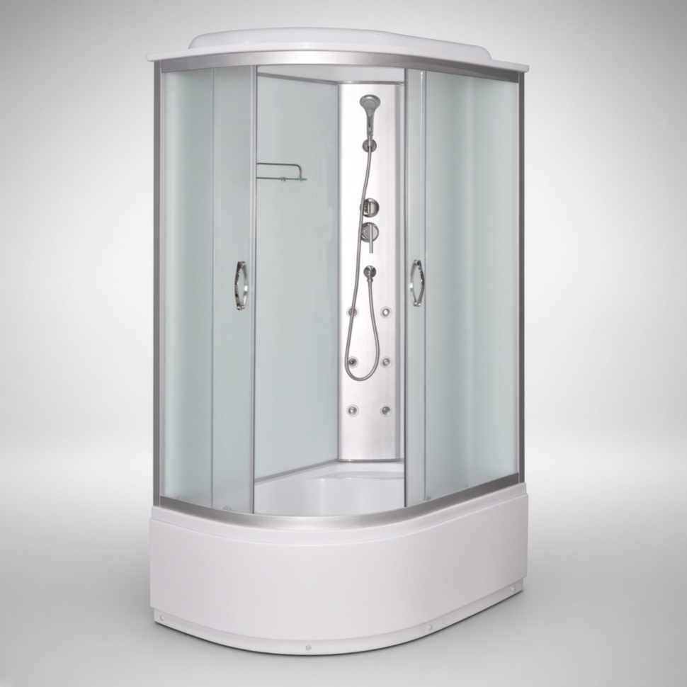 Душовий бокс KO&PO 218 F, 120×80, Правий, матове скло 4 мм