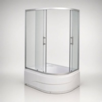 Душова кабіна KO&PO 117 L, 120×80, ліва