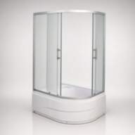 Душова кабіна KO&amp;PO 117 L, 120×80, ліва - Душова кабіна KO&PO 117 L, 120×80