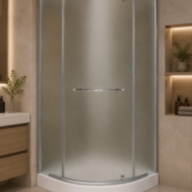 Душова кабіна KO&PO FS-02, 90 × 90 см, скло 6 мм