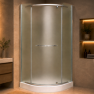 Душова кабіна KO&PO FS-02, 90 × 90 см, скло 6 мм