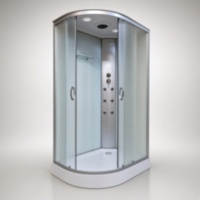 Душовий бокс KO&PO 220 FR, 120×80, Правий