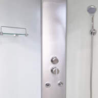 Душовий бокс KO&PO 220 FR, 120 × 80 см, Правий з матовим склом 4 мм