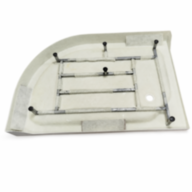 Душовий піддон KO&amp;PO 157 R, 120 × 80 см, правий - Душовий піддон KO&PO 157 R, 120 × 80 см, правий