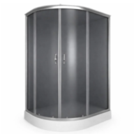 Душовий бокс KO&PO 220 GR, 120 × 80 см, правий, затоноване скло 4 мм