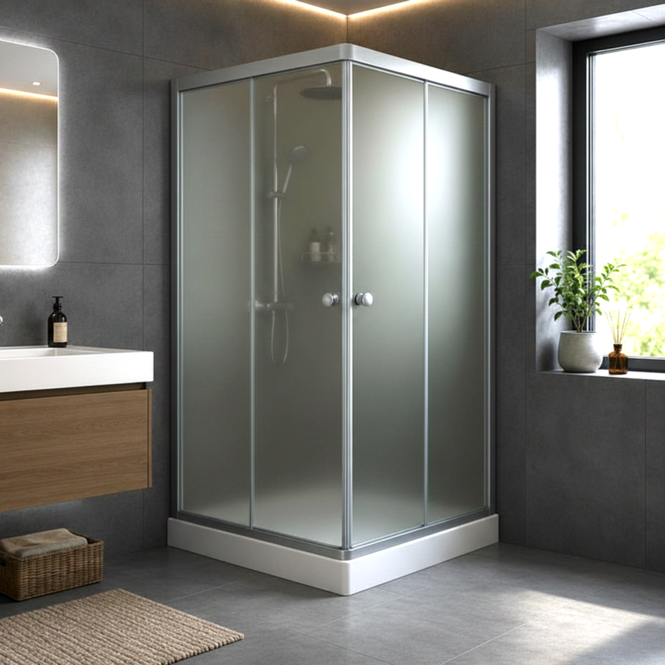 Душова кабіна KO&PO 7006, 90 × 90 см, без піддону