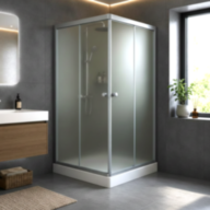 Душова кабіна KO&PO 7006, 90 × 90 см, без піддону