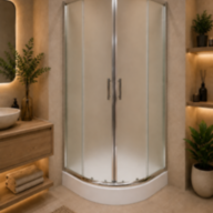 Душова кабіна KO&amp;PO R-522, 90 × 90 см, матове скло 6 мм - Душова кабіна KO&PO R-522, 90 × 90 см, матове скло 6 мм
