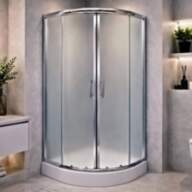 Душова кабіна KO&amp;PO R-522, 90 × 90 см, матове скло 6 мм - Душова кабіна KO&PO R-522, 90 × 90 см, матове скло 6 мм