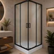 Душова кабіна SUNWAYS FROST, 80 × 80 см, без піддона - Душова кабіна SUNWAYS FROST, 80 × 80 см, без піддона