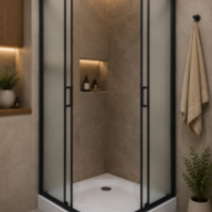 Душова кабіна SUNWAYS FROST, 80 × 80 см, без піддона - Душова кабіна SUNWAYS FROST, 80 × 80 см, без піддона