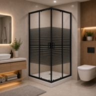 Душова кабіна SUNWAYS Linea, квадратна, 80 × 80 см, скло 5 мм  - Душова кабіна SUNWAYS Linea, квадратна, 80 × 80 см, скло 5 мм