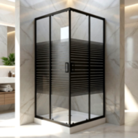 Душова кабіна SUNWAYS Linea, квадратна, 80 × 80 см, скло 5 мм 