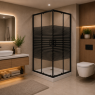 Душова кабіна SUNWAYS Linea, 90 × 90 см, без піддону - Душова кабіна SUNWAYS Linea, 90 × 90 см, без піддону