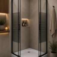 Душова кабіна SUNWAYS Linea, 90 × 90 см, без піддону - Душова кабіна SUNWAYS Linea, 90 × 90 см, без піддону