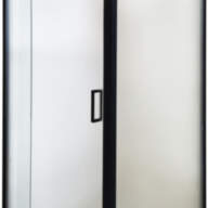 Душова кабіна SUNWAYS BlackLine-matt, 90 × 90 см, Без піддона, матове скло 6 мм - Душова кабіна SUNWAYS BlackLine-matt