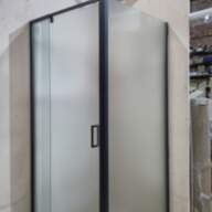 Душова кабіна SUNWAYS BlackLine-matt, 90 × 90 см, Без піддона, матове скло 6 мм - Душова кабіна SUNWAYS BlackLine-matt