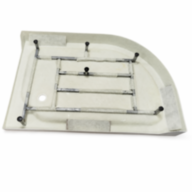 Душовий піддон KO&amp;PO 157 L, 120 × 80 см, лівий - Душовий піддон KO&PO 157 L, 120 × 80 см, лівий
