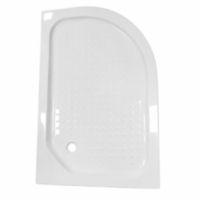 Душовий піддон KO&PO 157 L, 120 × 80 см, лівий