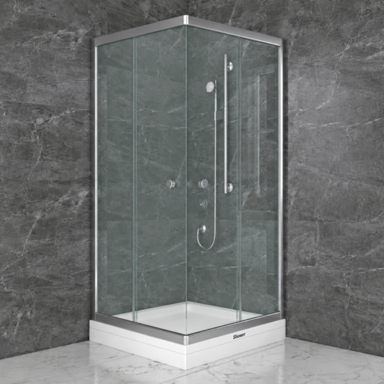 Душова кабіна SHOWER Saturn 162-6, 80×80, скло 6 мм
