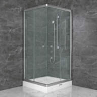 Душова кабіна SHOWER Saturn 162-6, 80×80, скло 6 мм - Душова кабіна SHOWER Saturn 162-6
