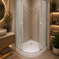 Душова кабіна KO&amp;PO 7122-6, 90 × 90 см, без піддону - Душова кабіна KO&PO 7122-6, 90 × 90 см, без піддону