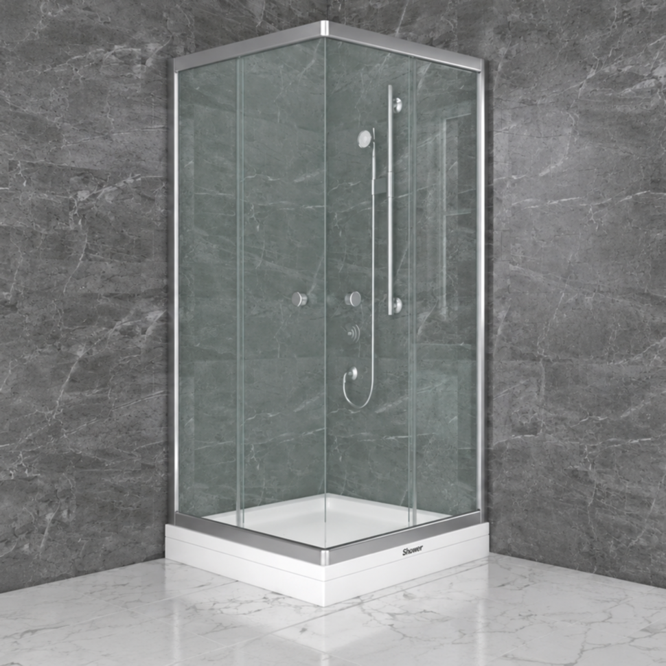 Душова кабіна SHOWER Saturn 164-6, 90 × 90 × 190 см