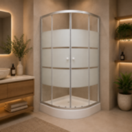 Душова кабіна KO&PO 7122-7, 90 × 90 см, без піддону