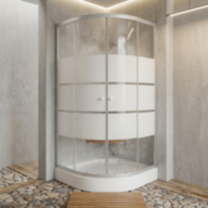 Душова кабіна KO&PO 7122-7, 90 × 90 см, без піддону