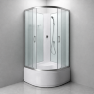 Душовий бокс KO&PO 6021 F, 80 × 80 см, з матовим склом