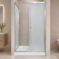 Душова кабіна SHOWER Saturn 372, 120 × 80 см, матове скло