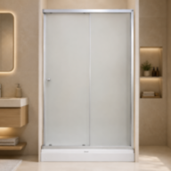 Душова кабіна SHOWER Saturn 372, 120 × 80 см, матове скло