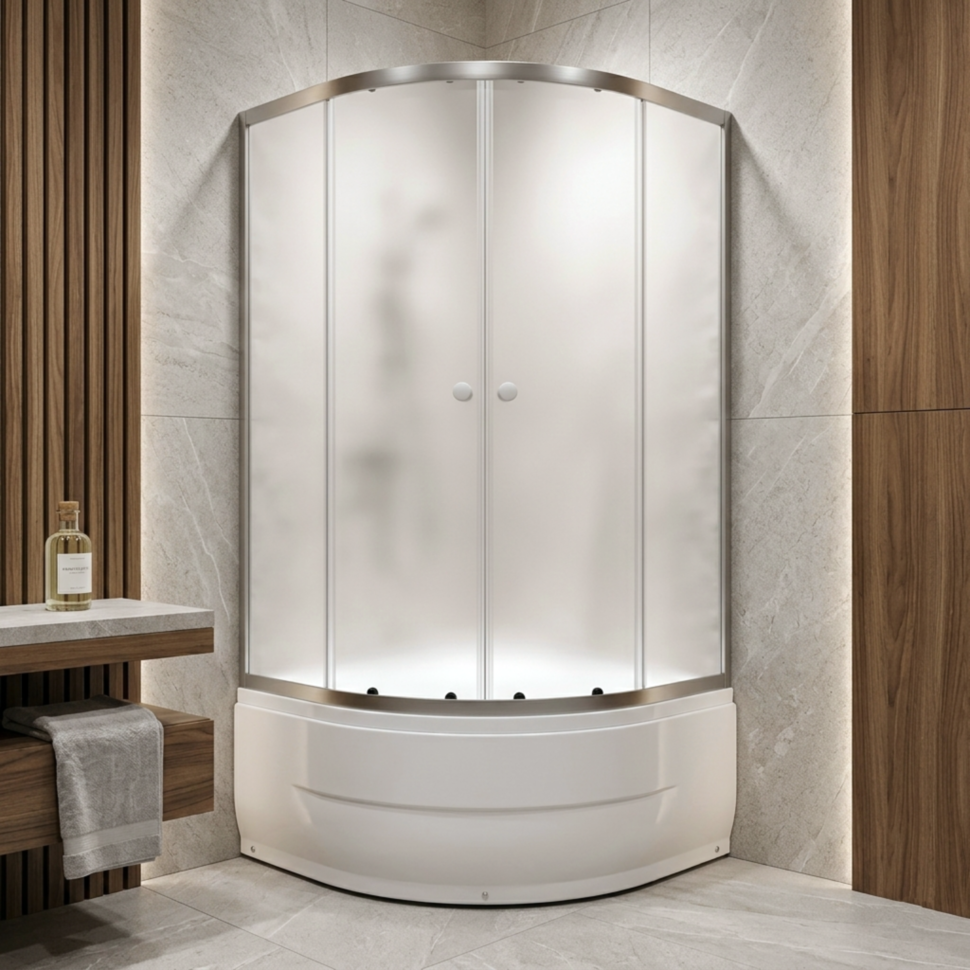 Душова кабіна KO&PO 7125, 80 × 80 см, без піддону