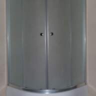 Душова кабіна SHOWER Saturn-859, 90 × 90 × 205 см, глибокий піддон, матове скло 5 мм