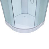 Душовий бокс KO&amp;PO 126 RF, 90 × 90 см, з матовим склом - Душовий бокс KO&PO 126 RF, 90 × 90 см, з матовим склом