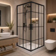 Душова кабіна SUNWAYS Grid 90 × 90 см