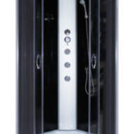 Душовий бокс KO&PO 126 GJ, 100 × 100 см, з тонованим склом 4мм