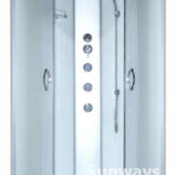 Душовий бокс KO&amp;PO 126 FJ, 100 × 100 см, з матовим склом - Душовий бокс KO&PO 126 FJ, 100 × 100 см, з матовим склом