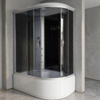 Душовий бокс KO&PO 218 G, 120 × 80 см,  Лівий, Тонований 4 мм