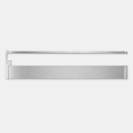 Перегородка для душа SUNWAYS Bar Chrome 120 × 195 см, прозоре скло 8 мм