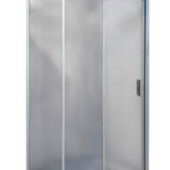 Душові двері SUNWAYS Crystal 120 × 190 см, матове скло 5 мм, 3 секції - ушові двері SUNWAYS Crystal 120 × 190 см