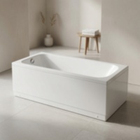 Ванна SHOWER ARTMINA SW-6767, 170 × 70 см, з ногами, панелі, злив-перелив