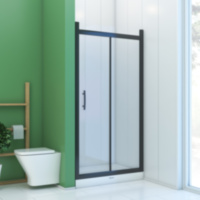 Душові двері Shower Icon 150 × 200 см, матове скло 6 мм
