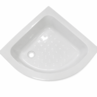 Душовий піддон KO&PO 208, 70 × 70 см, дрібний | низкий