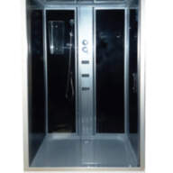 Душовий бокс KO&PO 715 GL, 120 × 80 см, лівий, тоноване скло 5 мм