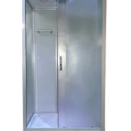 Душовий бокс KO&PO 715 FR, 120 × 80 см, правий, матове скло 5 мм
