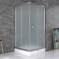 Душова кабіна SHOWER Saturn 164M-6, 90 × 90 × 190 см, матове скло 6мм