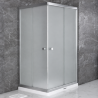 Душова кабіна SHOWER Saturn 230-6, 100 × 80 × 190 см, матове скло 6мм