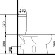 Унитаз напольный VIBA EGE 67 × 36 × 76 см,  бачок 3/6 л. та мікроліфт