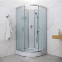 Душовий бокс KO&PO 6022 F, 80 × 80 см, з матовим склом